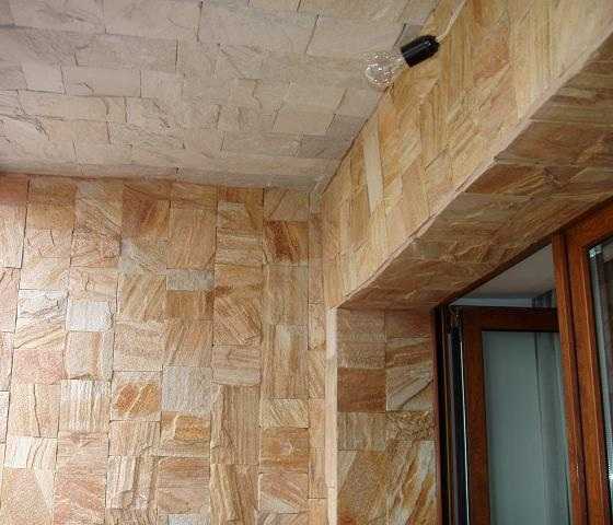 Варианты оформления стен и потолка